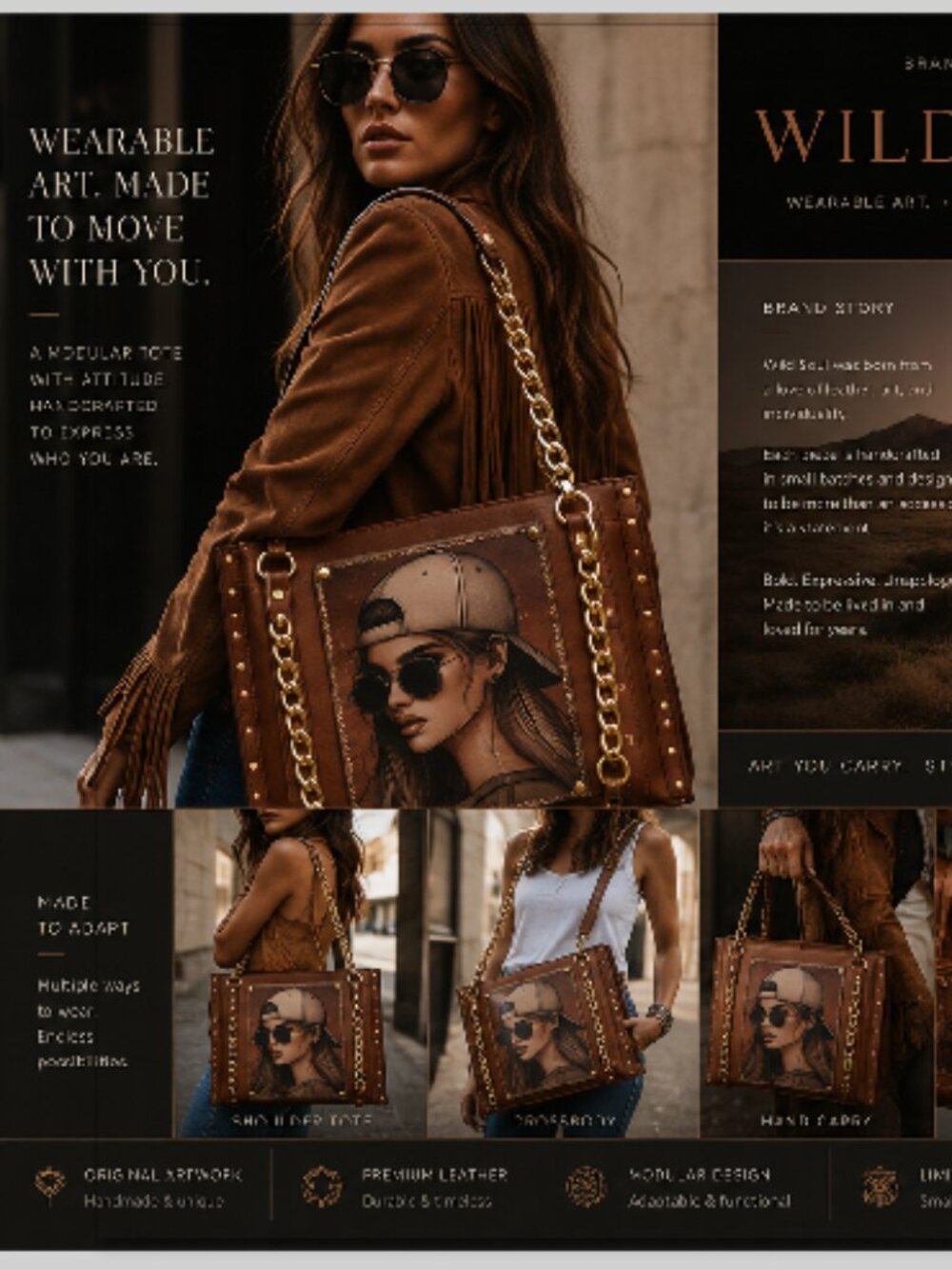 👜Women - Bags - Shoulder bags - Totes -Handmade 100% full grain leather